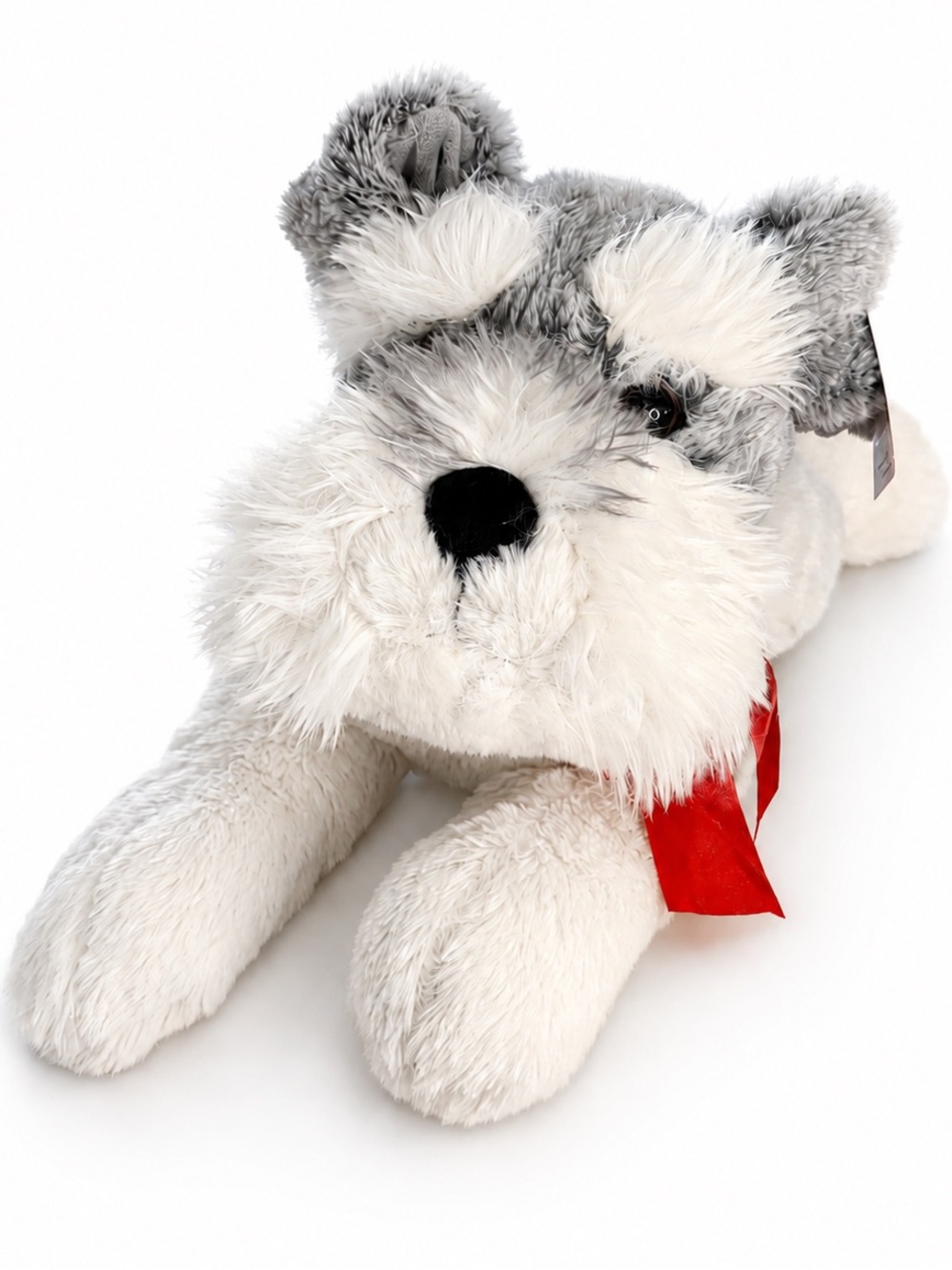 🧸 2/$58 WAY TO CELEBRATE NWT Large Schnauzer Dog Plush Stuffed Animal 23”